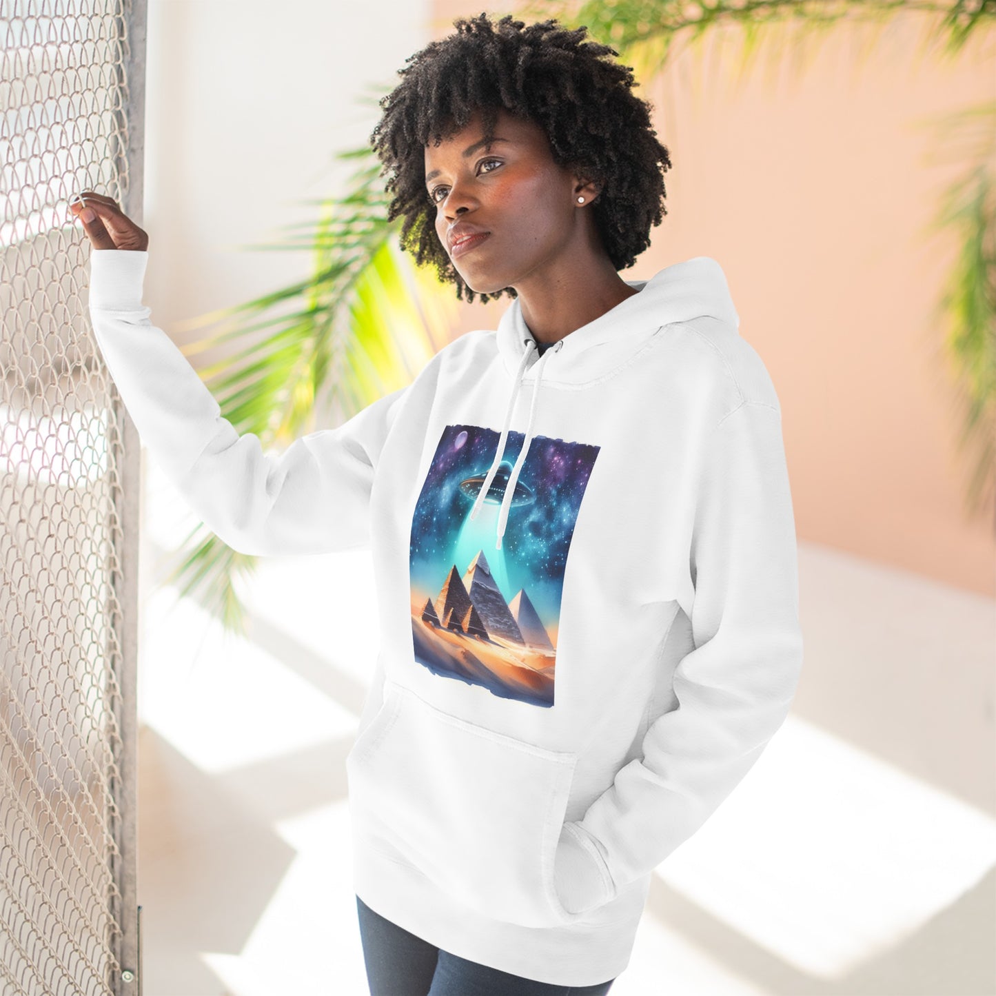 Out Of This World Three-Panel Fleece Hoodie