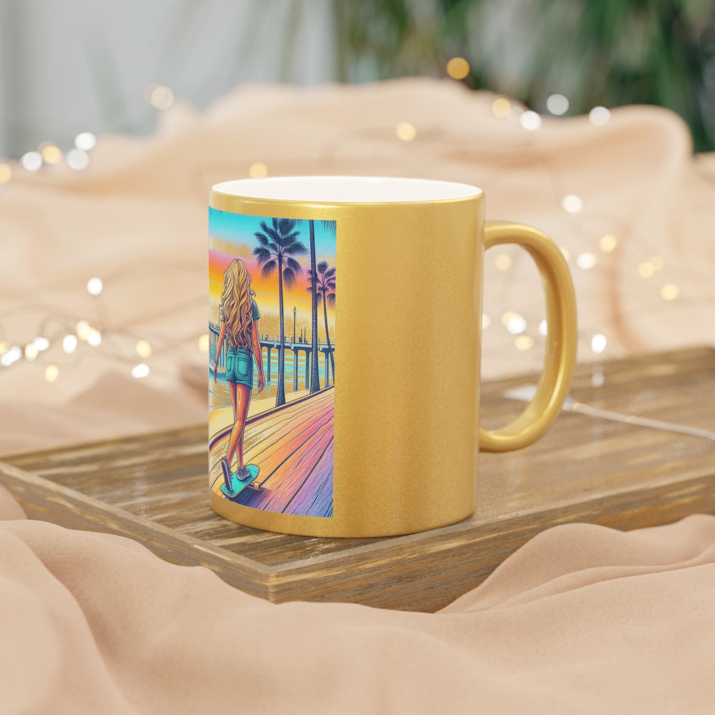 Summer Vibes 2 Gold Coffee Mug