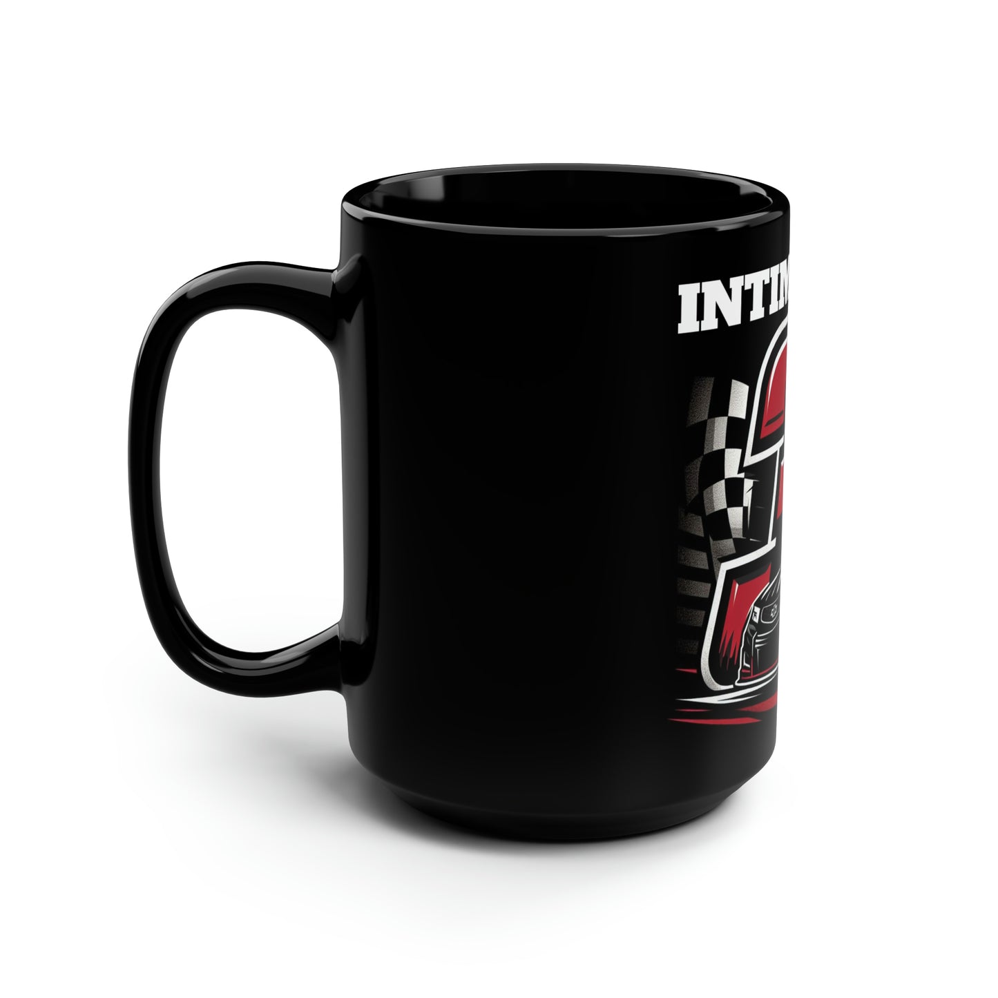 Intimidator Black Mug, 15oz