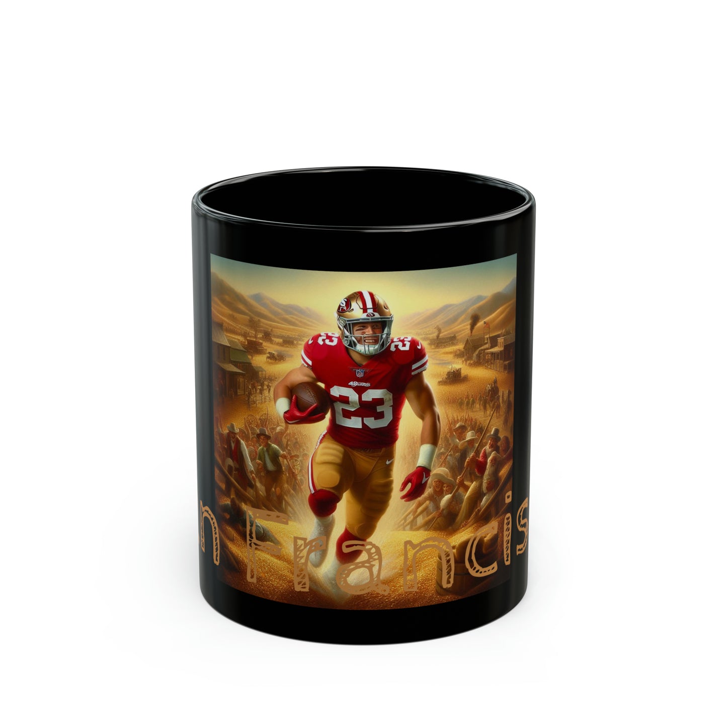 SF Gold Rush Black Mug (11oz, 15oz)