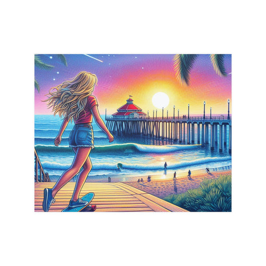 Summer Vibes 3 Satin Poster (210gsm)