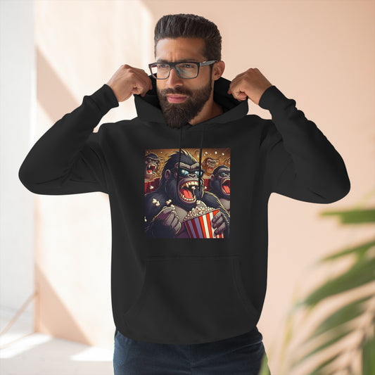 Apes Not Leaving Three-Panel Fleece Hoodie