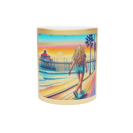 Summer Vibes 2 Gold Coffee Mug