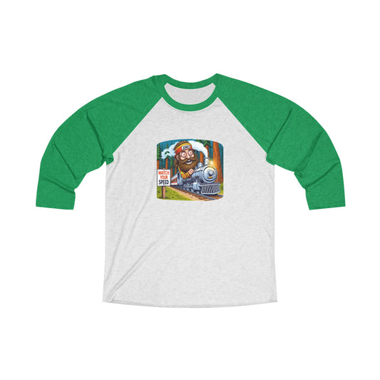 Jones Express Tri-Blend 3\4 Raglan Tee