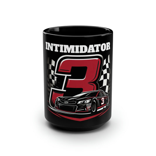 Intimidator Black Mug, 15oz